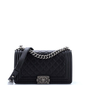 Chanel Old Medium Boy Flap Bag